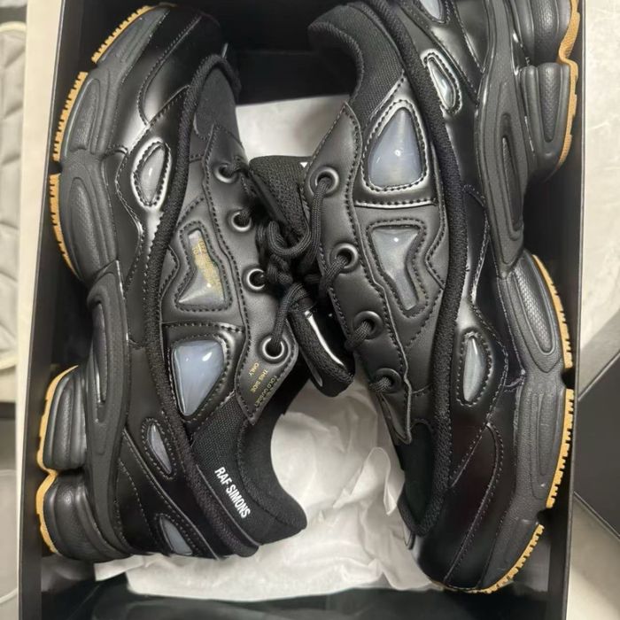 ‼️SALE‼️Кросівки  Adidas x Raff Simons Black 41-45 чорного кольору