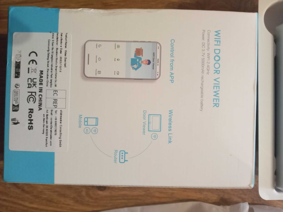 Продам смарт видеоглазок.