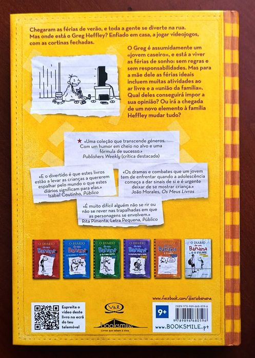 O Diário de um Banana 4 Um dia de cão Livro 4 - portes incluídos