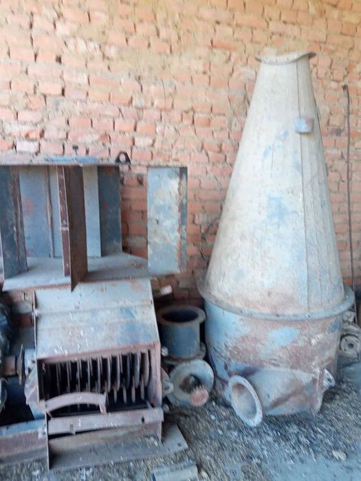 Циклон. Елементи, деталі, запчастини, молоткового подрібнювача кормів