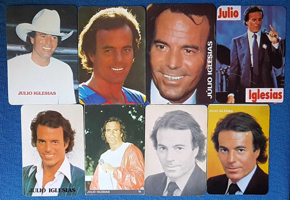 36 Calendários de bolso Julio Iglesias