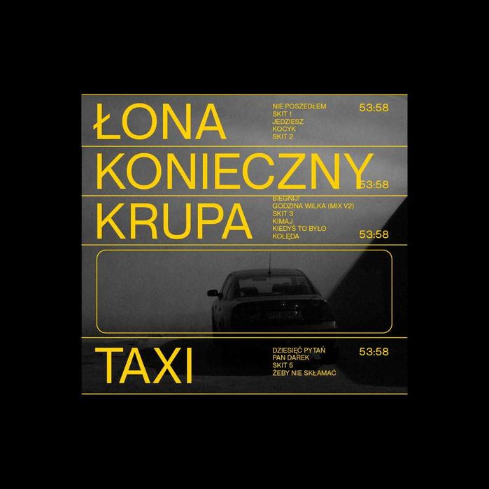 Łona x Konieczny x Krupa – TAXI LP Winyl Vinyl NOWA
