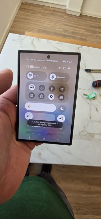 Z fold 8 novo após o telemóvel