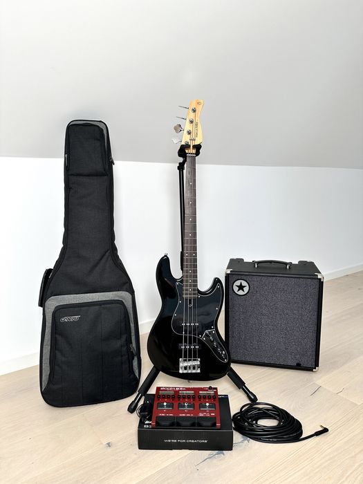 Zestaw Gitara basowa Marcus Miller + combo BlackStar U120 + ZOOM B3n