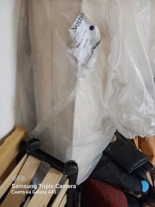 Раскладушка с ортопедическим матрасом