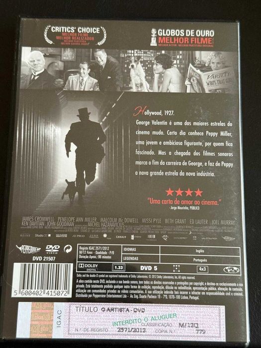 DVD do filme O Artista