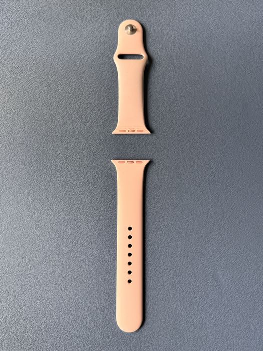 Bracelete desportiva rosa 40 mm - S/M