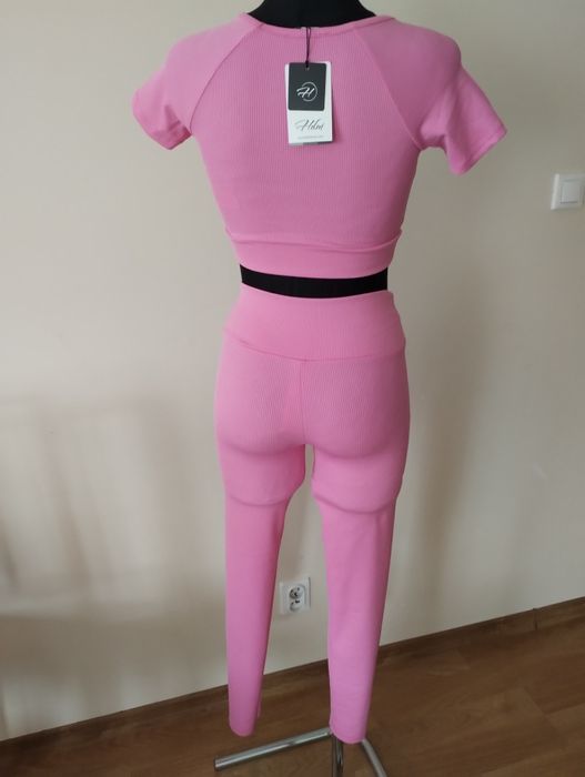 Komplet prążek cukierek