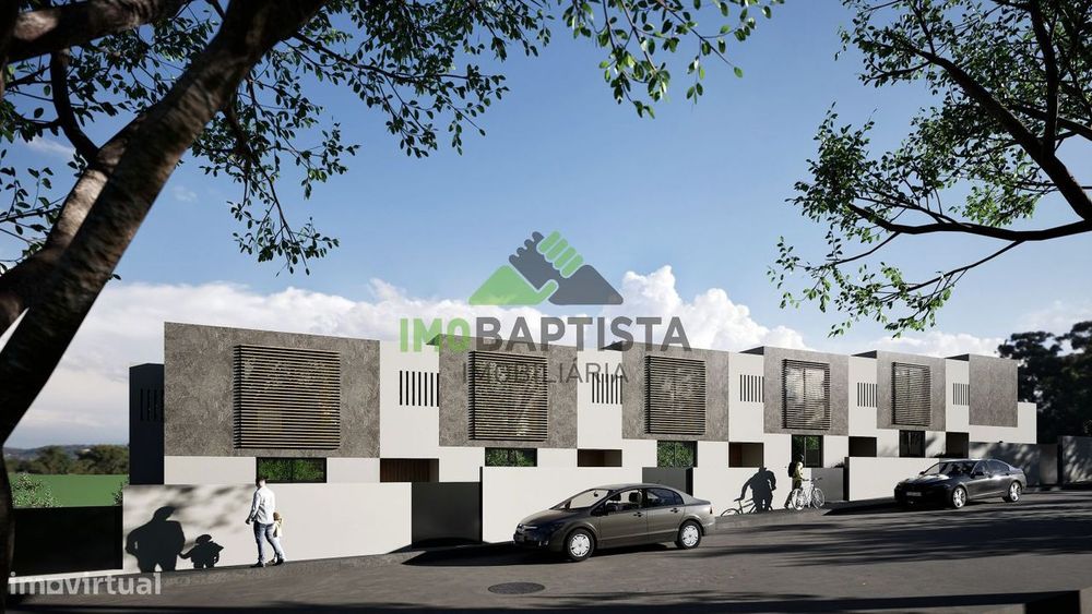 Terreno c/ projeto aprovado para 6 moradias em Canedo