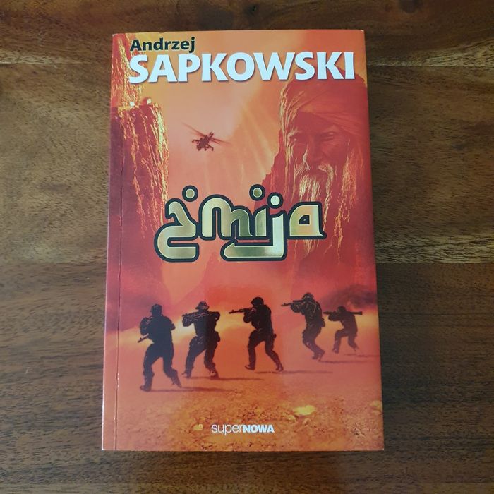 Ksiazka Żmija, Andrzej Sapkowski