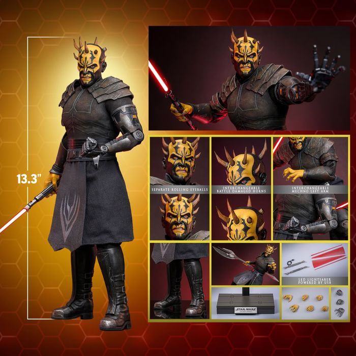 Фігурка 1/6 Hot Toys TMS136 Savage Opress - Star Wars: The Clone Wars