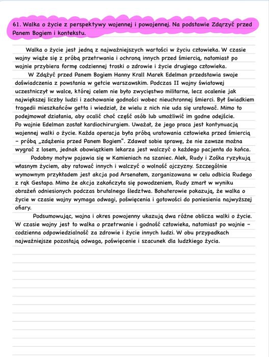 Opracownie pytań jawnych