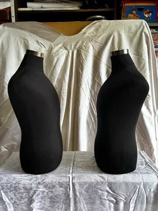 Busto de Manequim Masculino – Preto