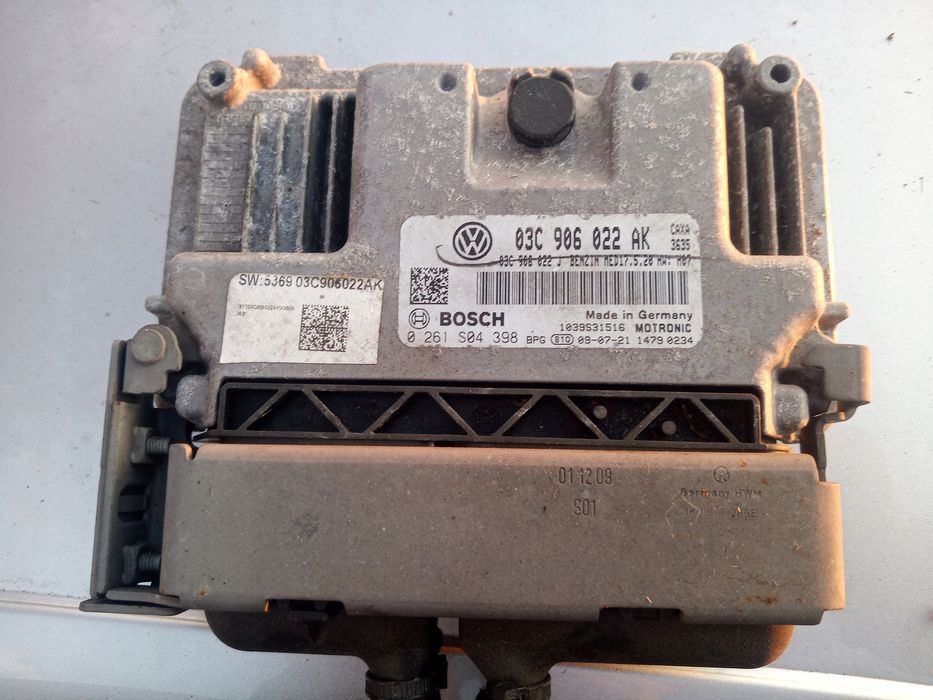 sterownik silnika 1.4tsi vw seat skoda 03c906022ak