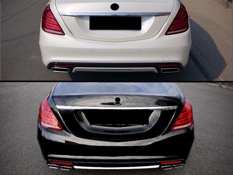 Difusor com Ponteiras Mercedes S W222 (2013 a 2017)
