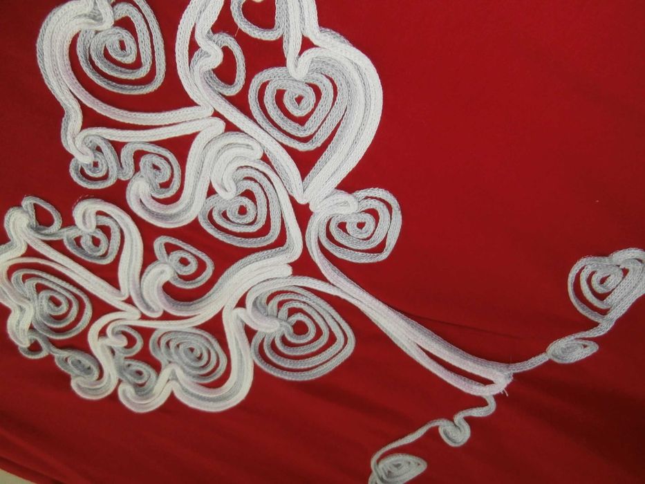 Bluzka z naszytym motywem , 3/4 rękaw nietoperz