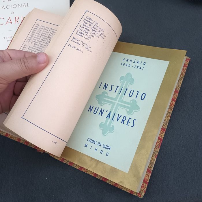 Anuário 1936 a 1941 instituto nun'alvres