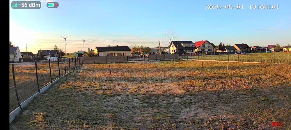 Działka budowlana ogrodzona 23,5x 192m - Więcej