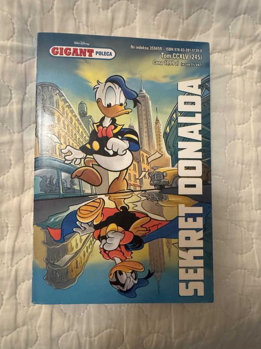 Komiks Gigant Poleca - 245 - CCXLV Sekret Donalda - nowy