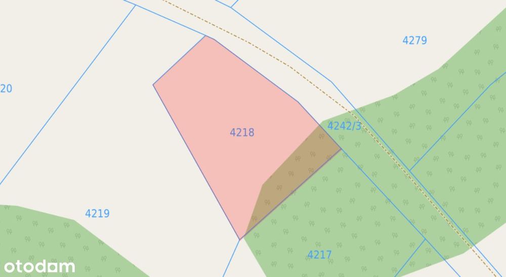 Działka 6a Dobra k. Limanowej | spokojna okolica | dojazd