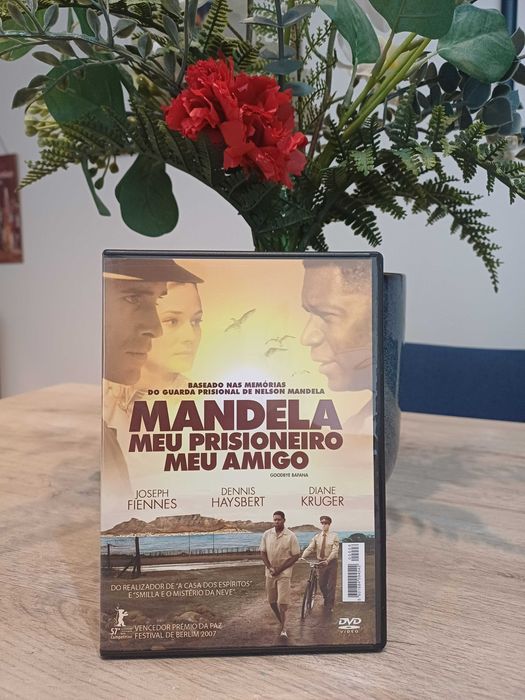 DVD "Mandela: Meu Prisioneiro, Meu Amigo" (Joseph Fiennes) – Novo