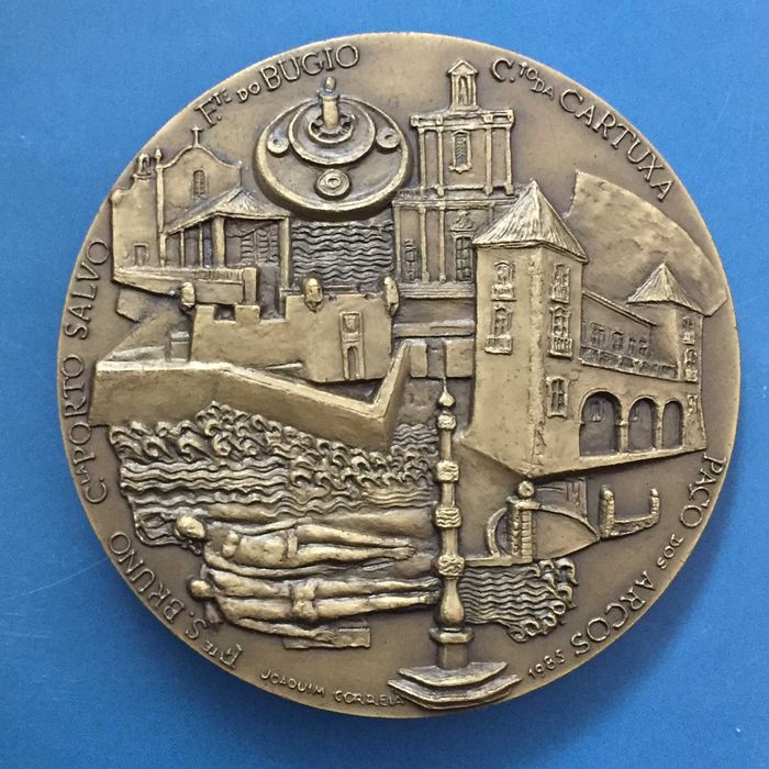 medalha Concelho de Oeiras - Conde de Oeiras (Marquês de Pombal) 1985