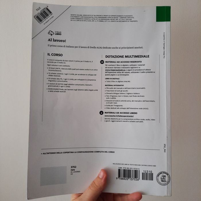 Podręcznik AL lavoro! A2