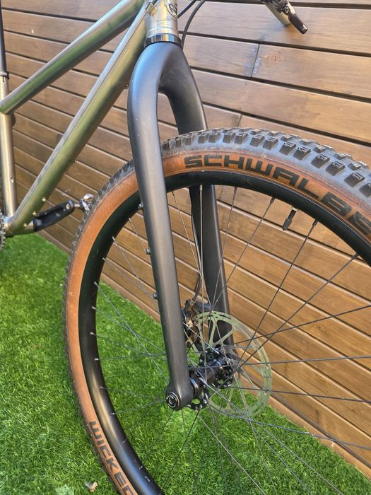 Bicicleta titanio Olson