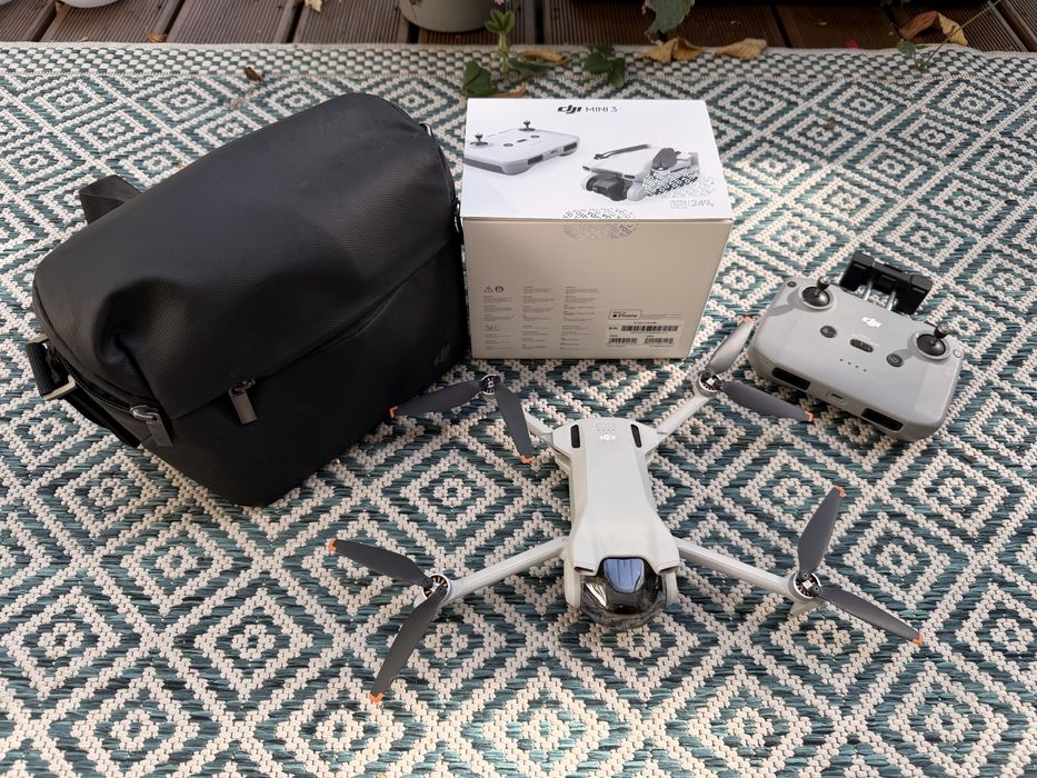 Dron DJI Mini 3 na gwarancji + ubezpieczenie DJI Care