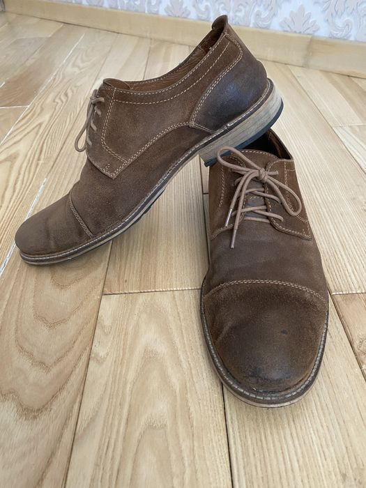 Туфли мужские замш Navyboot стелька 27,5см 42 размер