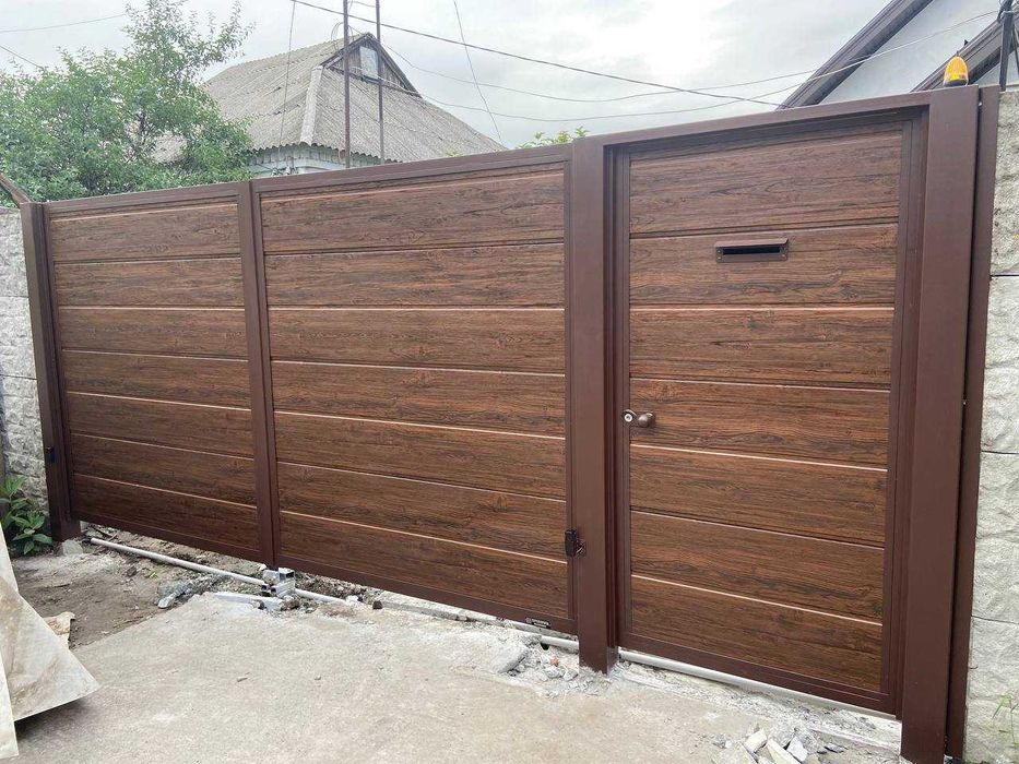 Ворота из Панелей, Свое Производство, Гарантия на Панели 10 лет!