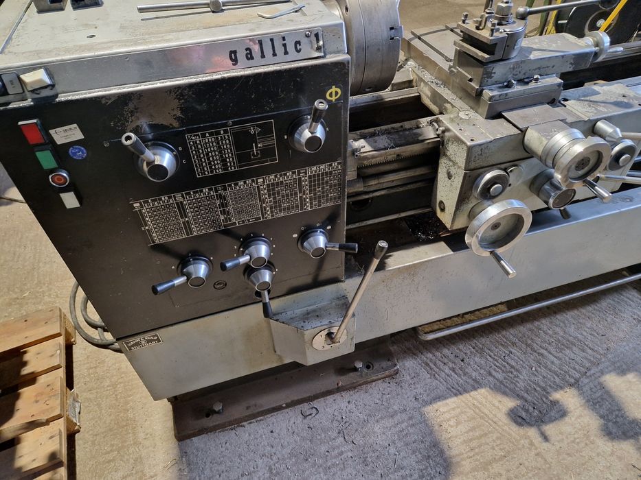 Tokarka gallic do metalu 1 m toczenia