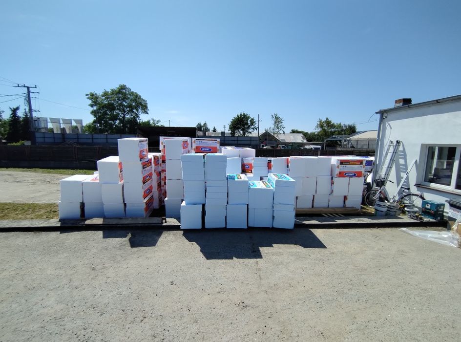 Styropian fasada, dach/podłoga