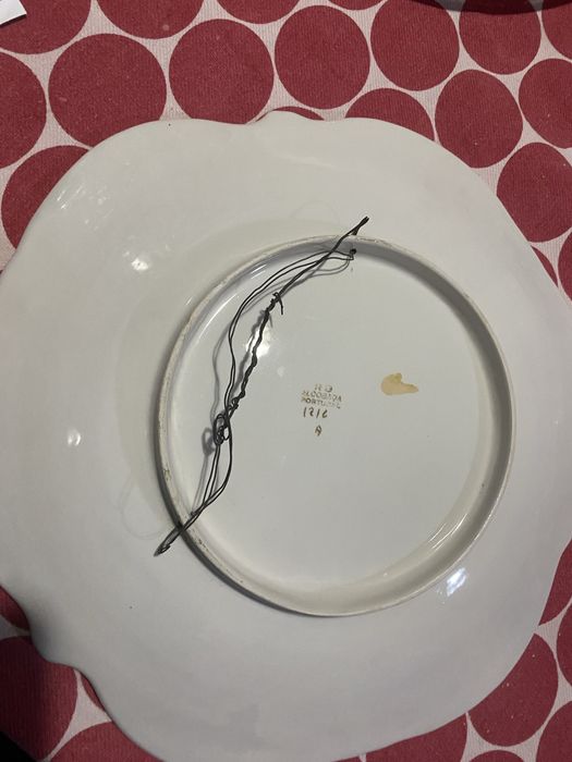 Prato grande decorativo Raul da Bernarda Alcobaça