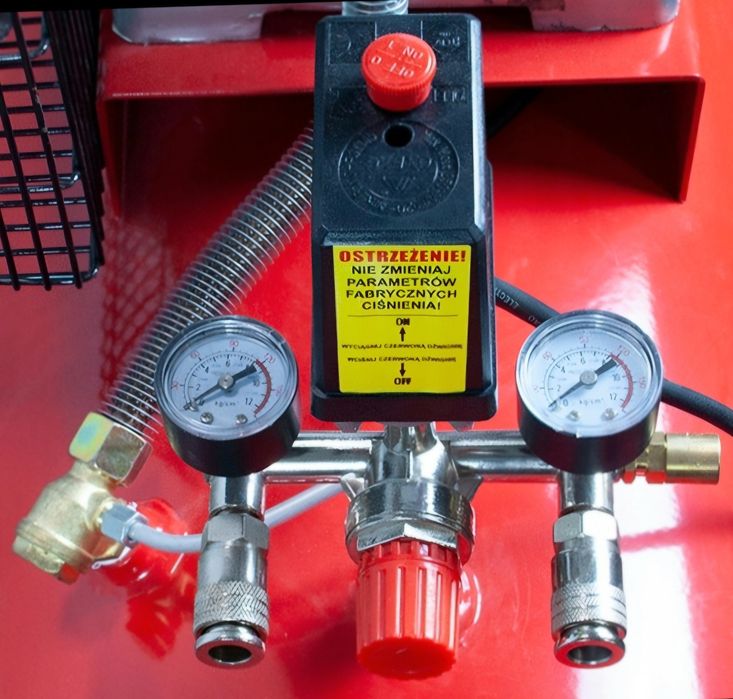 Kompresor olejowy 2tłoki Sprężarka 100l. 10BAR!  Gwarancja