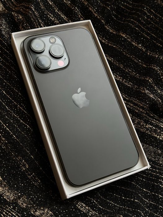 iPhone 14 pro max space black 128gb