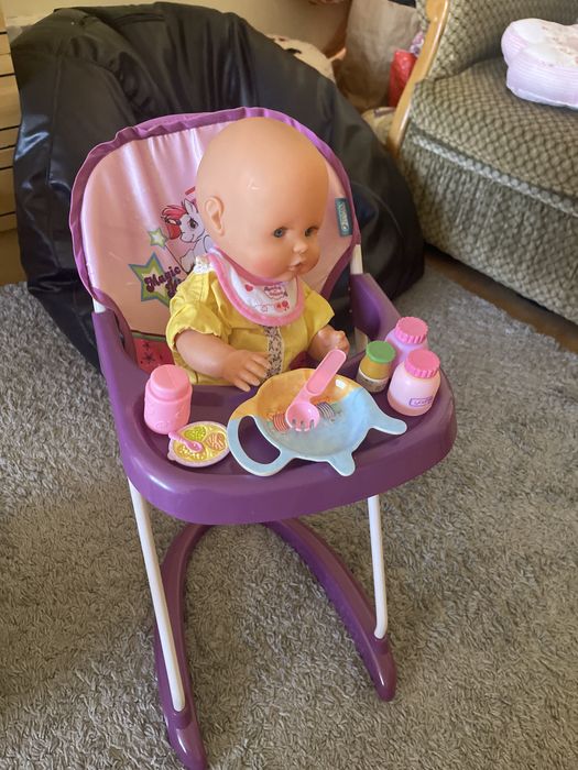 Cadeira papa e boneca  15,00€