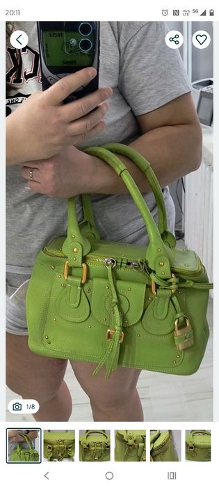 Kuferek Chloe skórzana