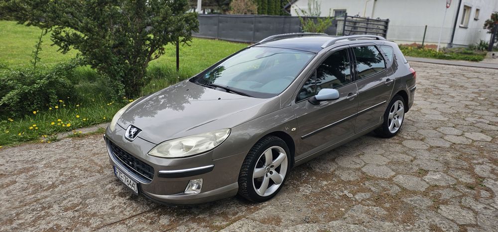 Peugeot 407 sw 2.0hdi panorama alu 18cali! Okazja!