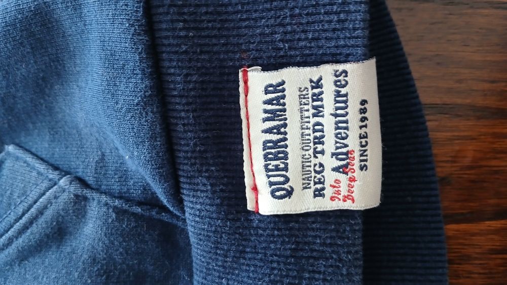 Sweatshirt Quebramar azul