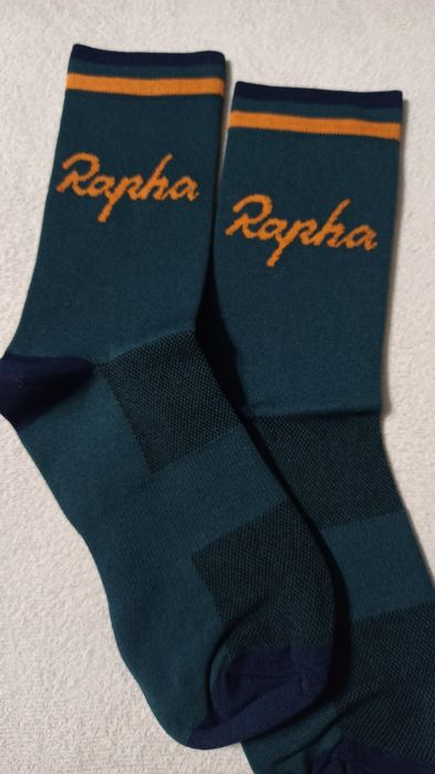 Skarpety kolarskie rowerowe Rapha Oddychające szybkoschnące elastyczne