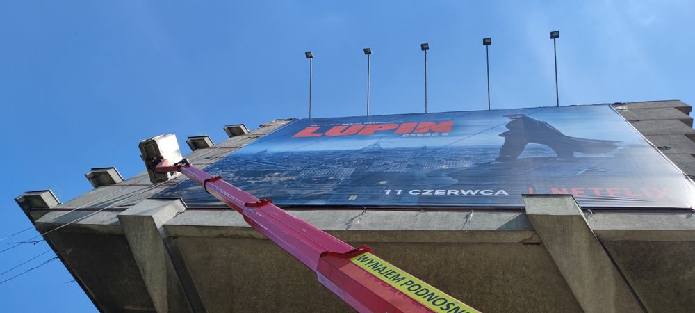 Podnośnik, żuraw dźwig 20m 30m