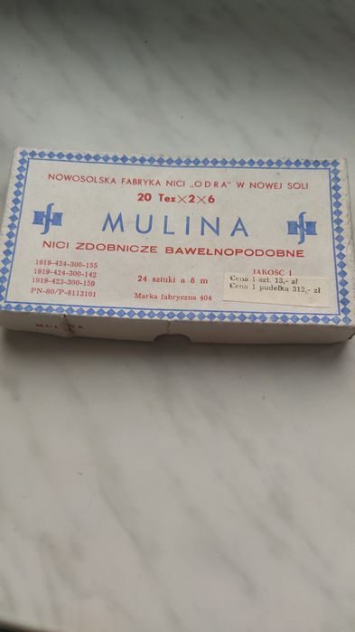 Mulina różowa do wyszywania