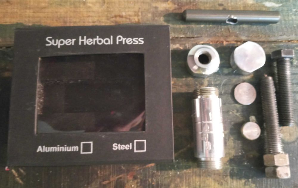 Prensa Ervas Discos Prensados