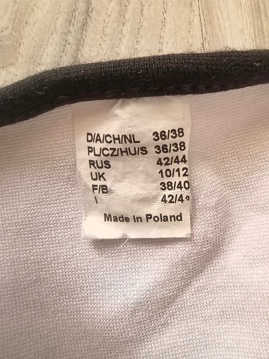 Czarno-biała sukienka rozmiar S