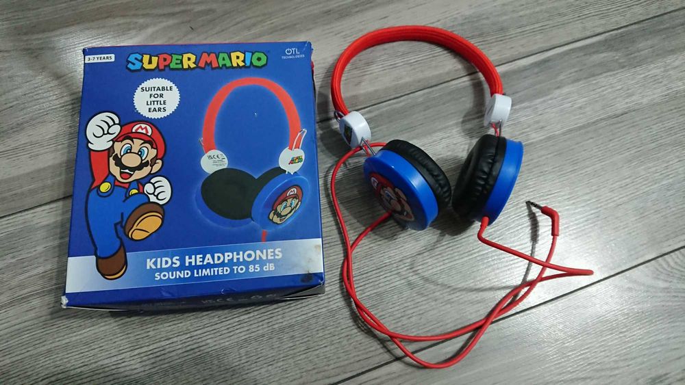 słuchawki nintendo super Mario orginalne jak nowe