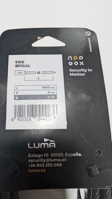 LUMA - Spiral Lock 7318 de 8mm