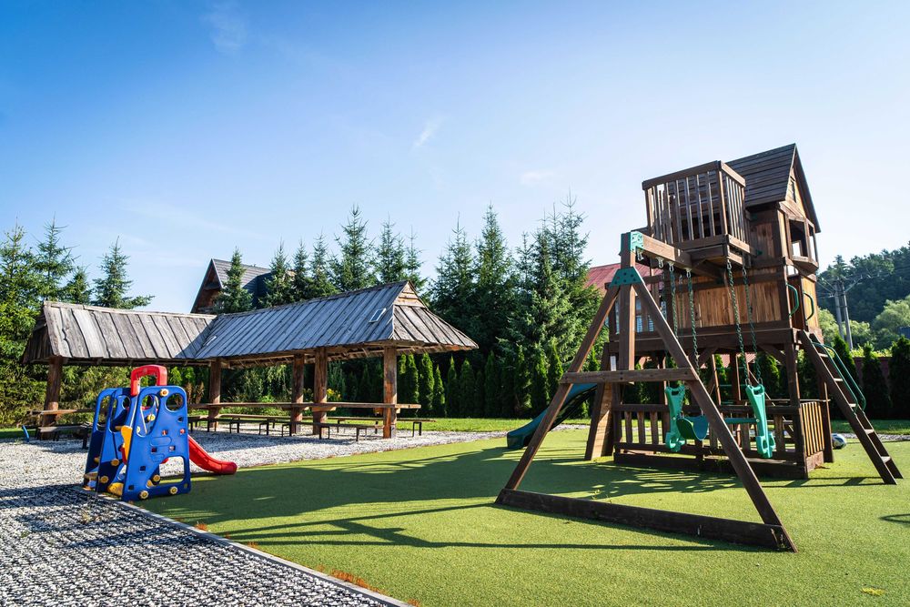 Domek z jacuzzi, z balią Bieszczady, Lesko