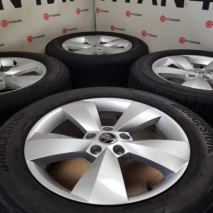 Диски Skoda R17 5x112 Kodiaq Octavia Superb Audi Q3 VW Tiguan Passat