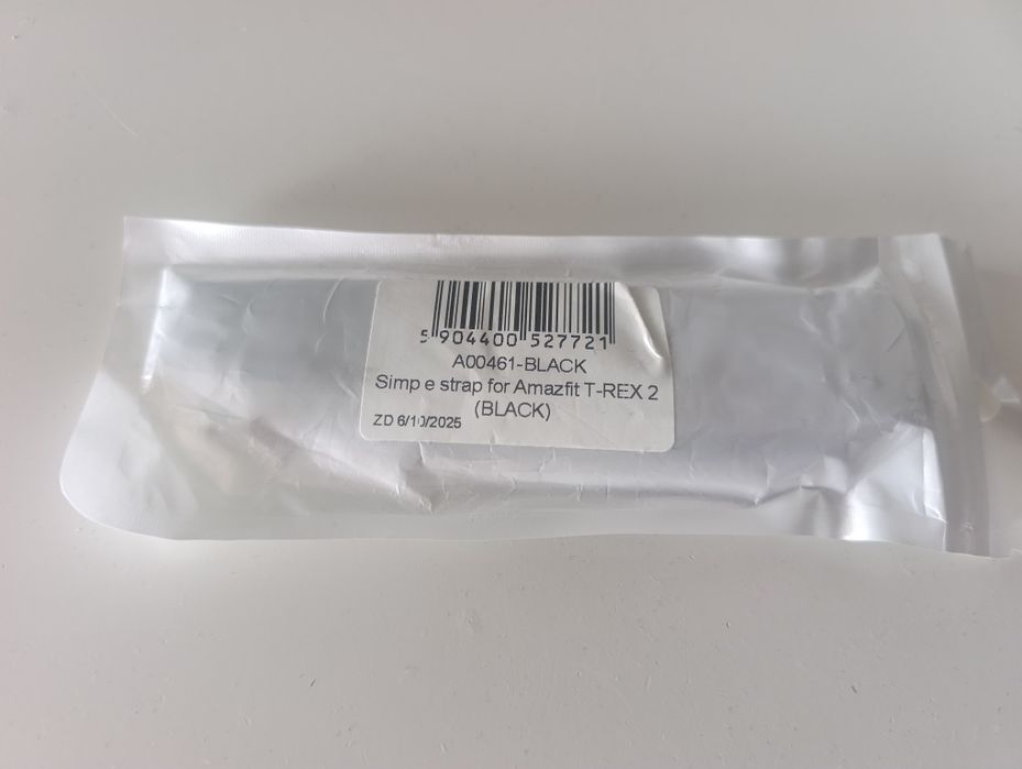 Smartwatch Amazfit T-Rex 2 Czarny (A2170) Stan Bdb + DODATKOWY PASEK Komplet